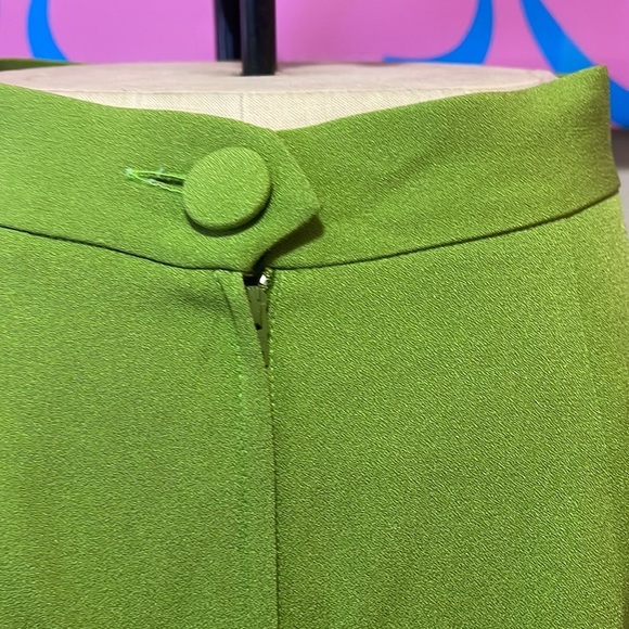 Moschino Cheap Chic Apple Green Straight Skirt The Nanny - Picture 7 of 11